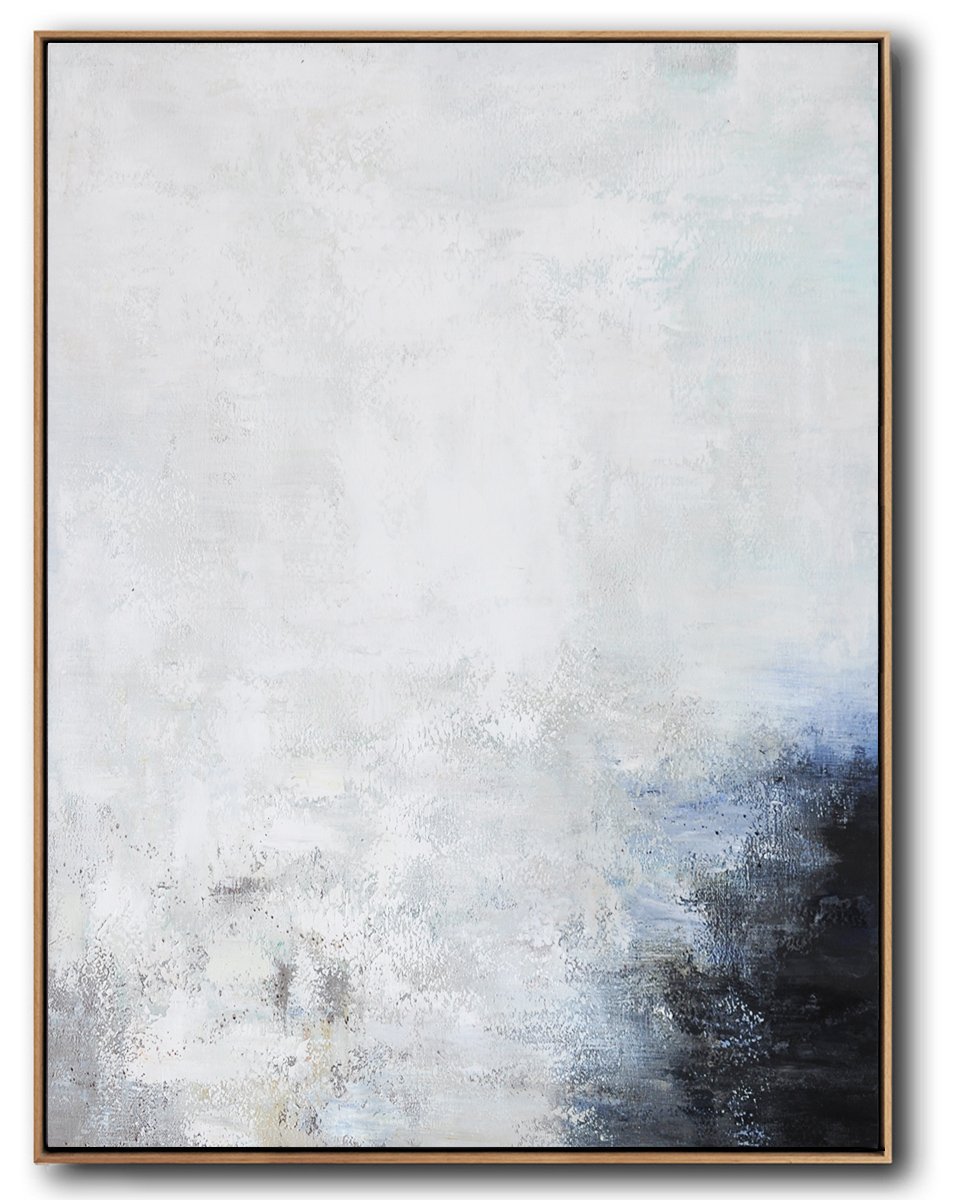 Vertical Hand-painted vertical abstract art on canvas oil painting pictures